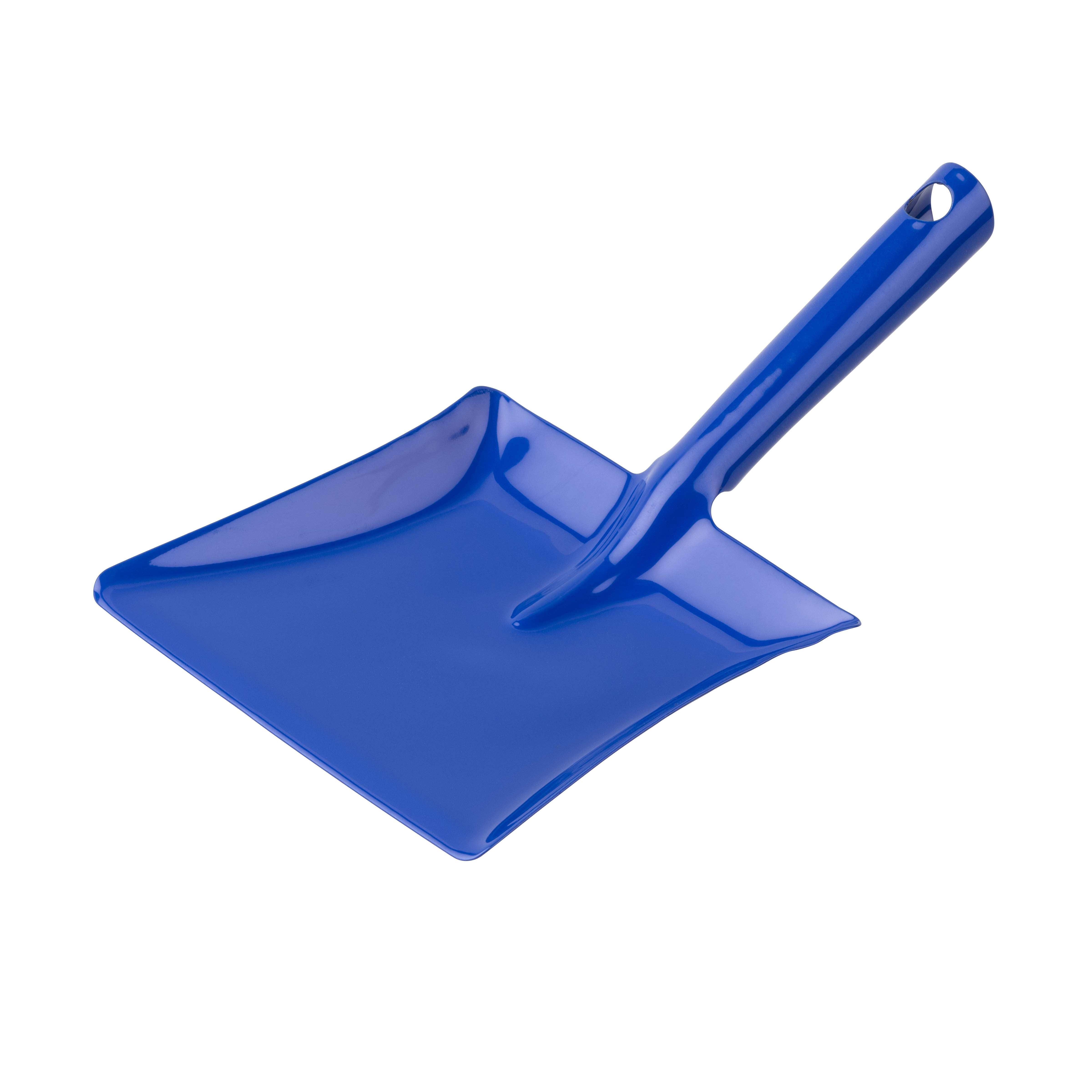 Blaue Mini-Staubschaufel