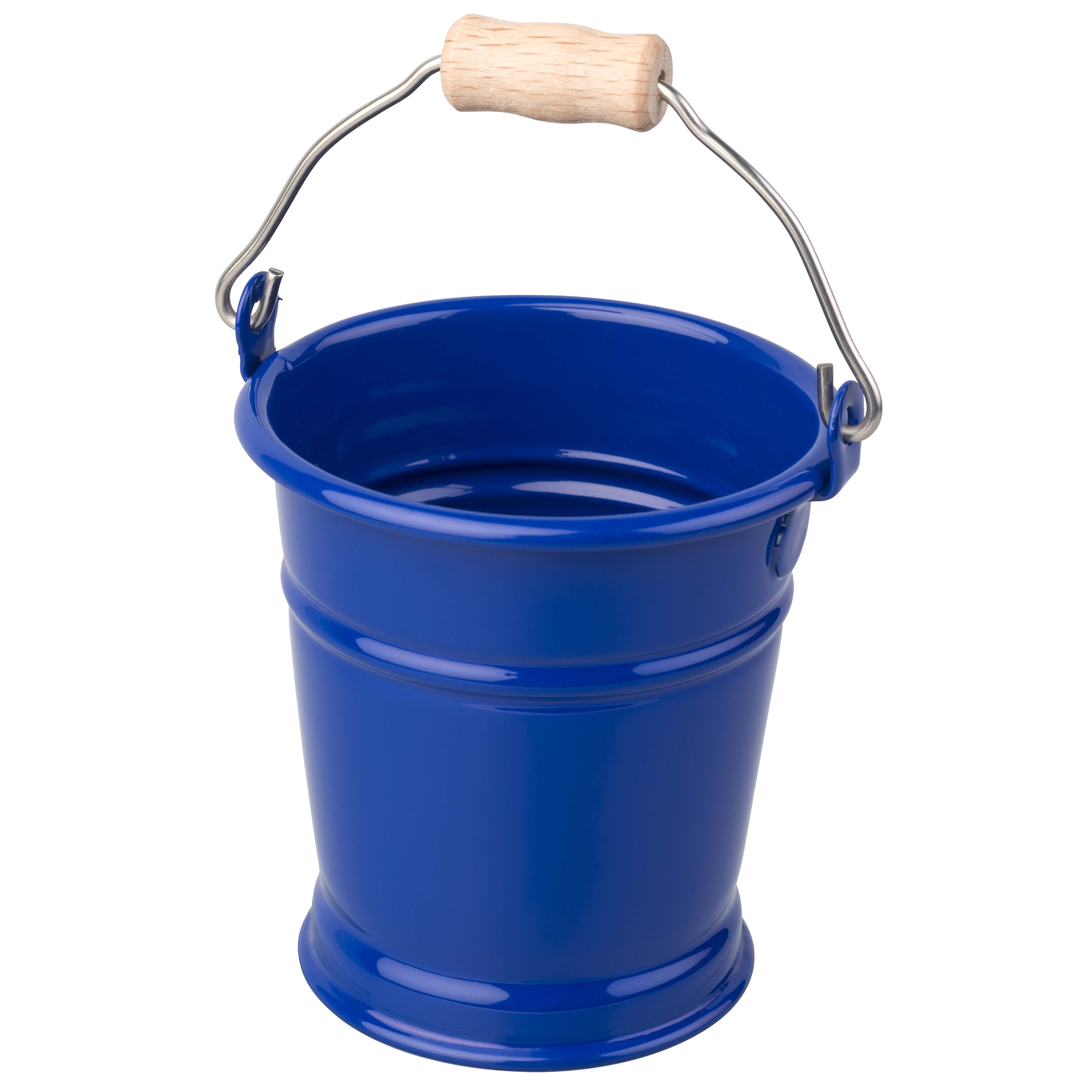 Blauer Mini-Eimer