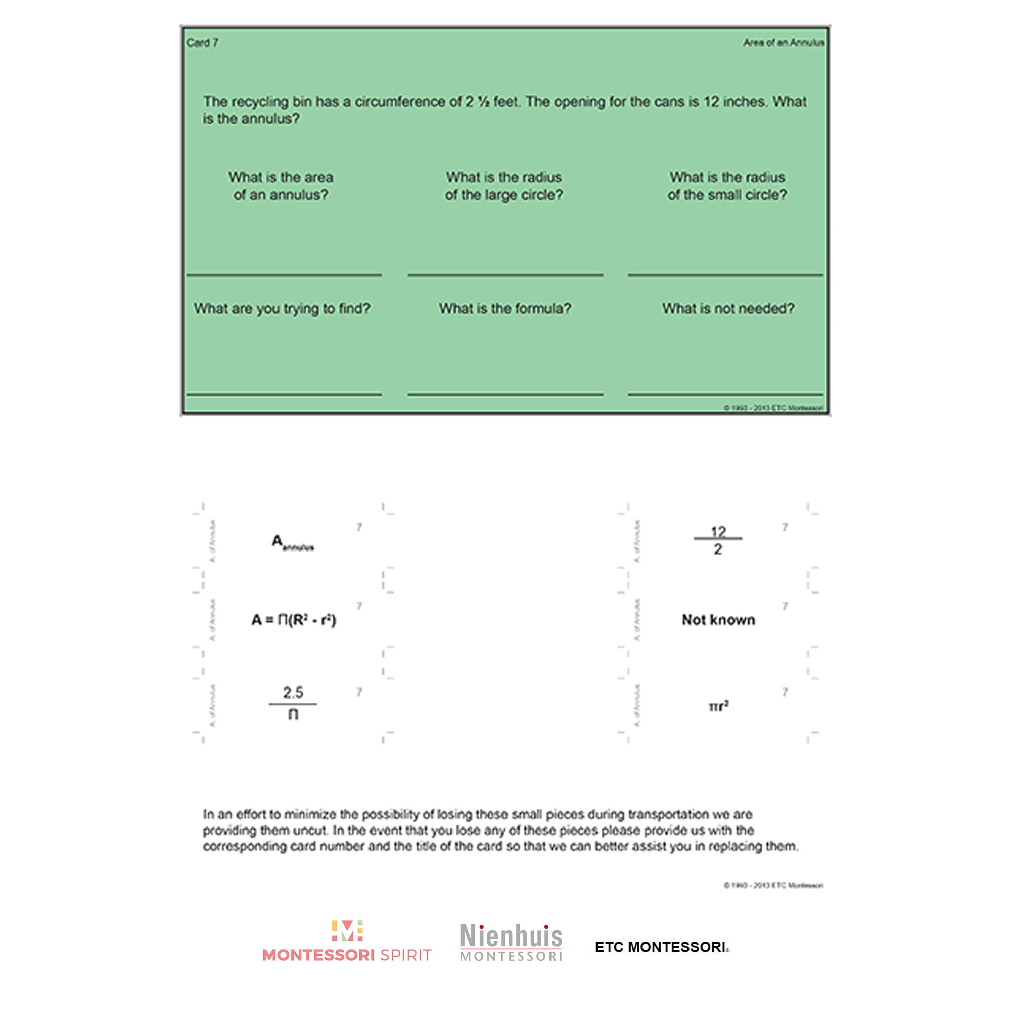 Upper Elementary Geometry - Area