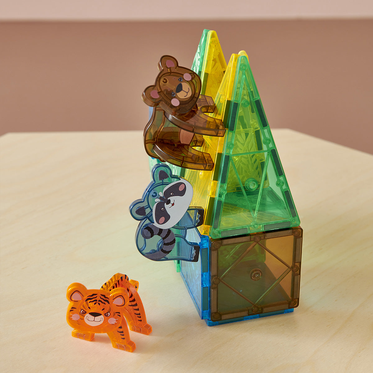 MagGenius 38 blocs magnétiques Jungle - boite carton
