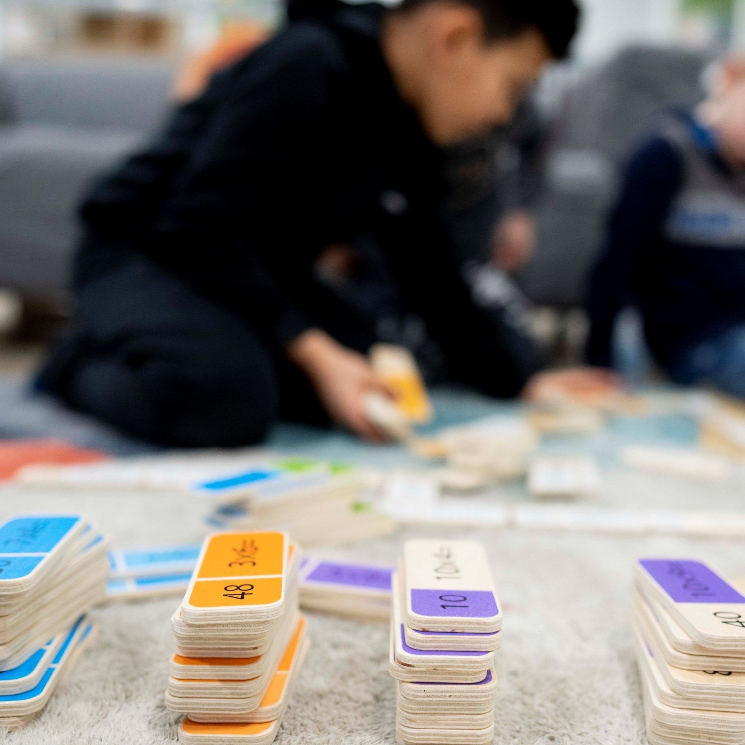 Math Dominoes - Multiplication