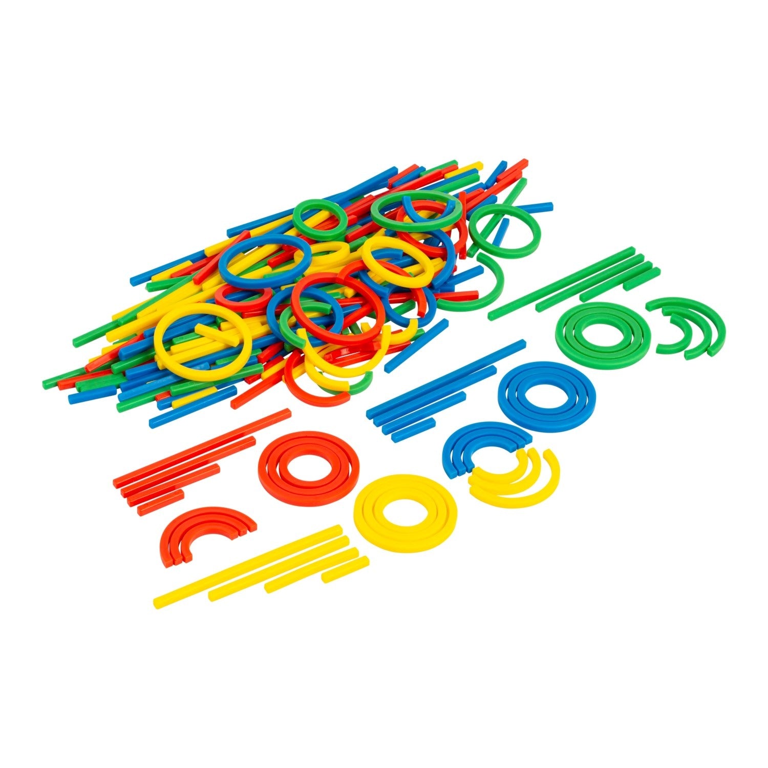 Additional shapes for rings and sticks