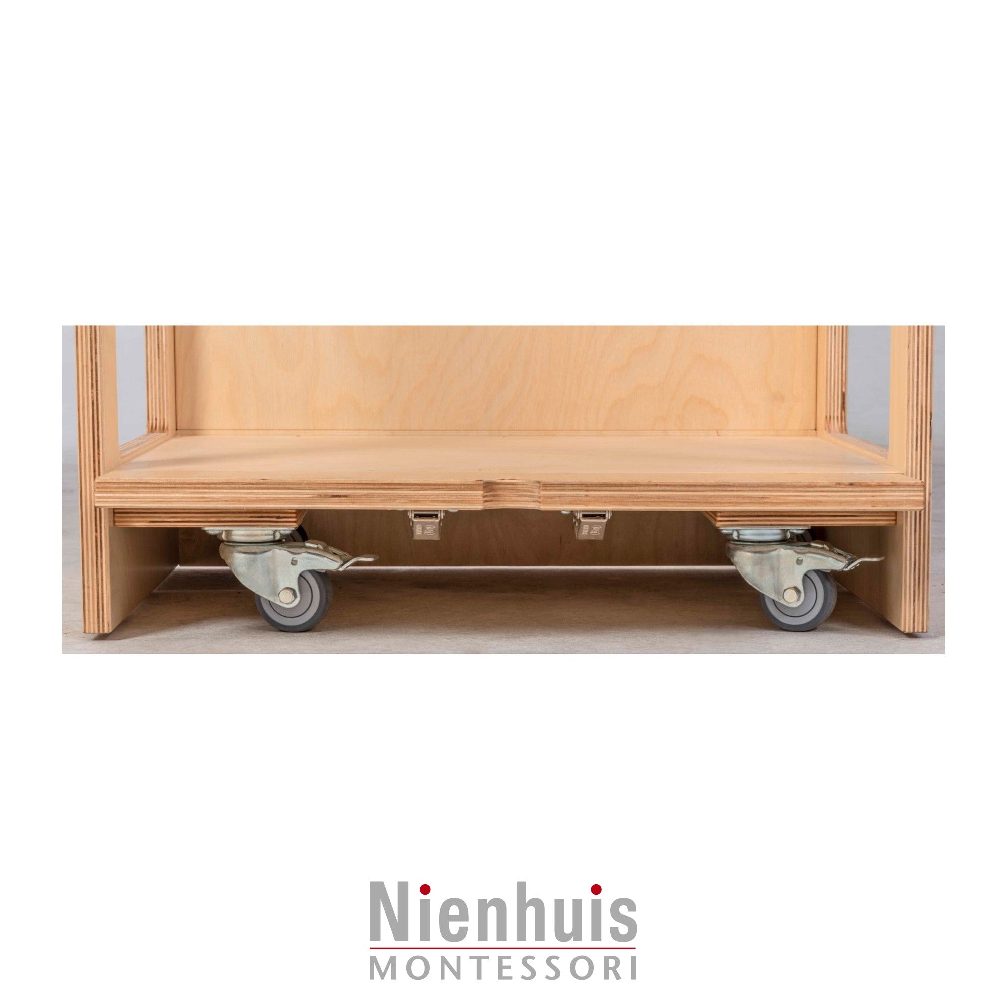 Set of 4 castors with brake