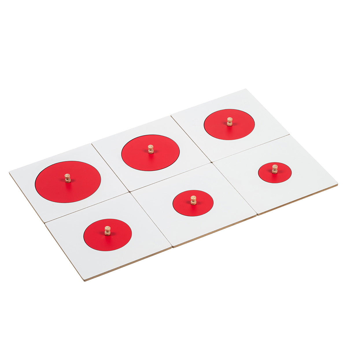 Formas del armario de geometría: rojo y blanco