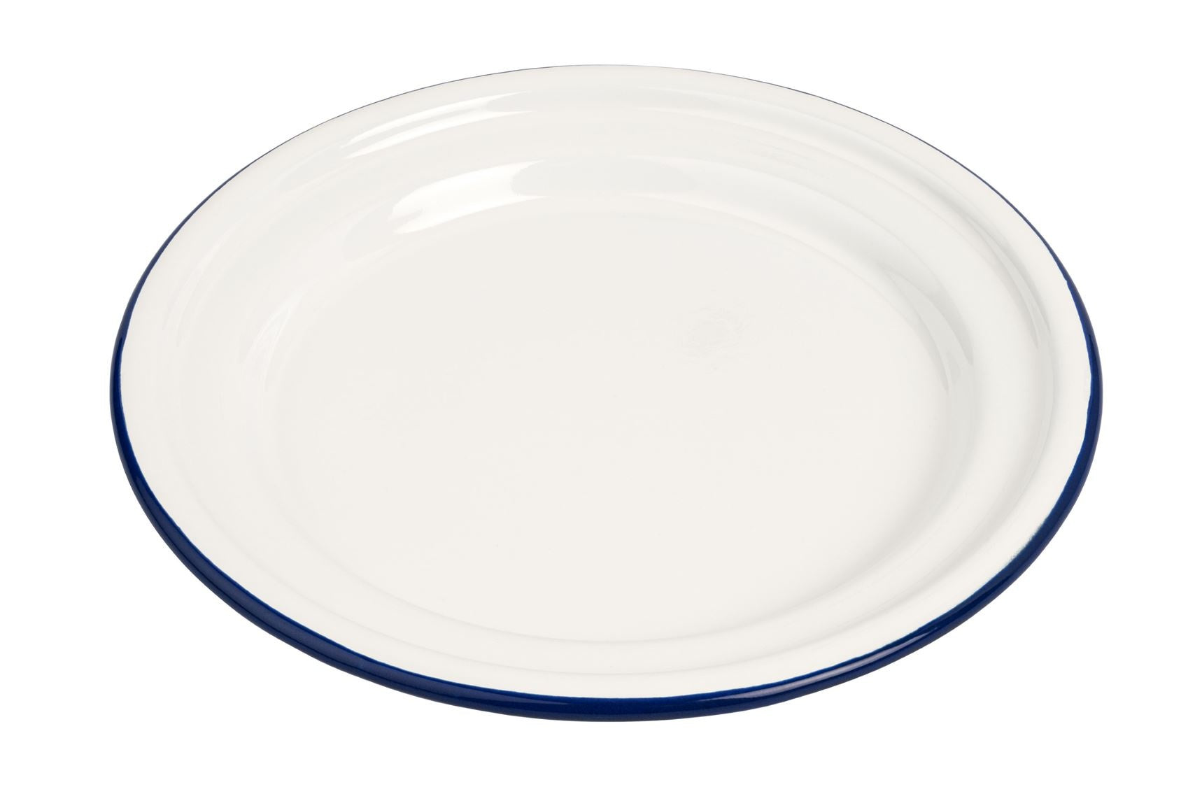 Plato llano esmaltado Ø 18 cm