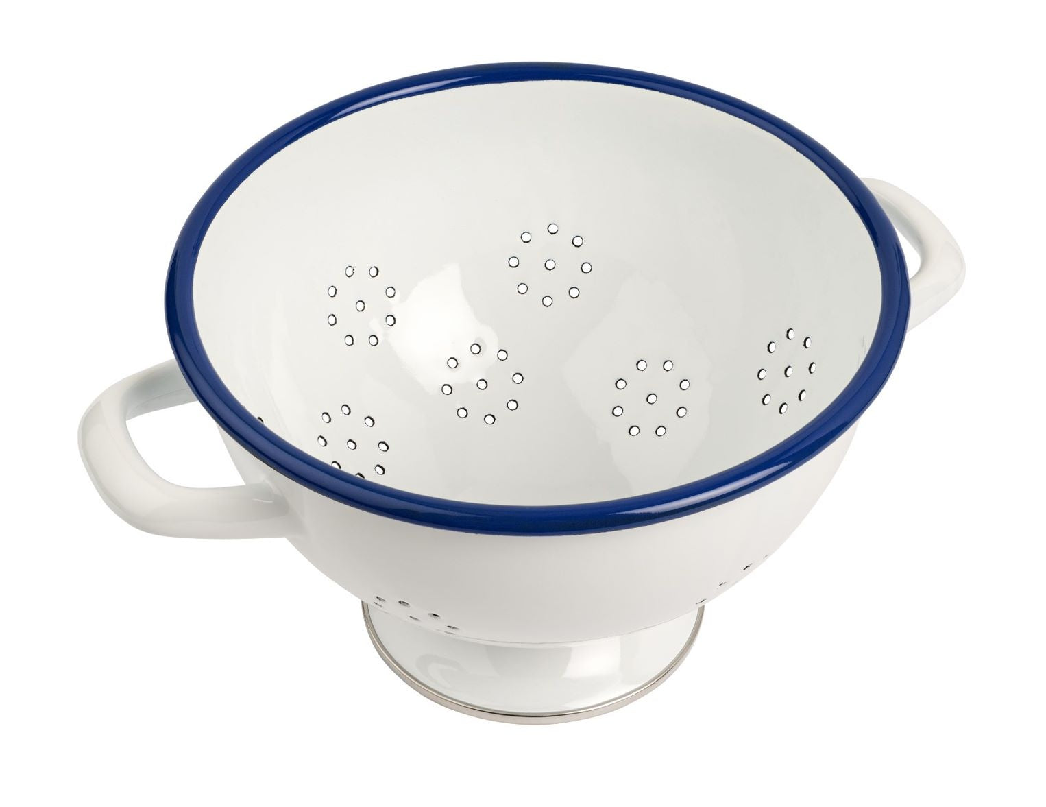 Escurridor esmaltado grande Ø 22 cm