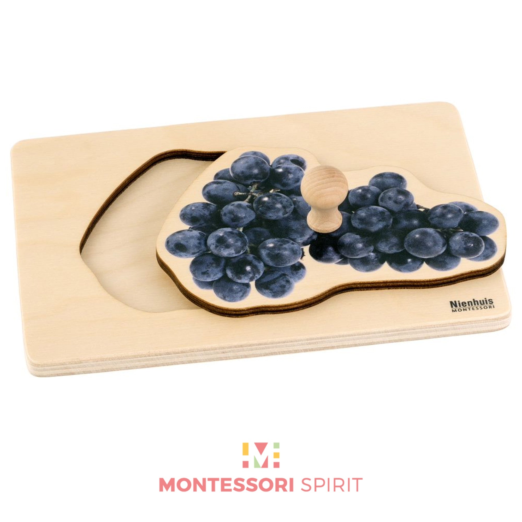 Puzzle para niños pequeños: Uvas