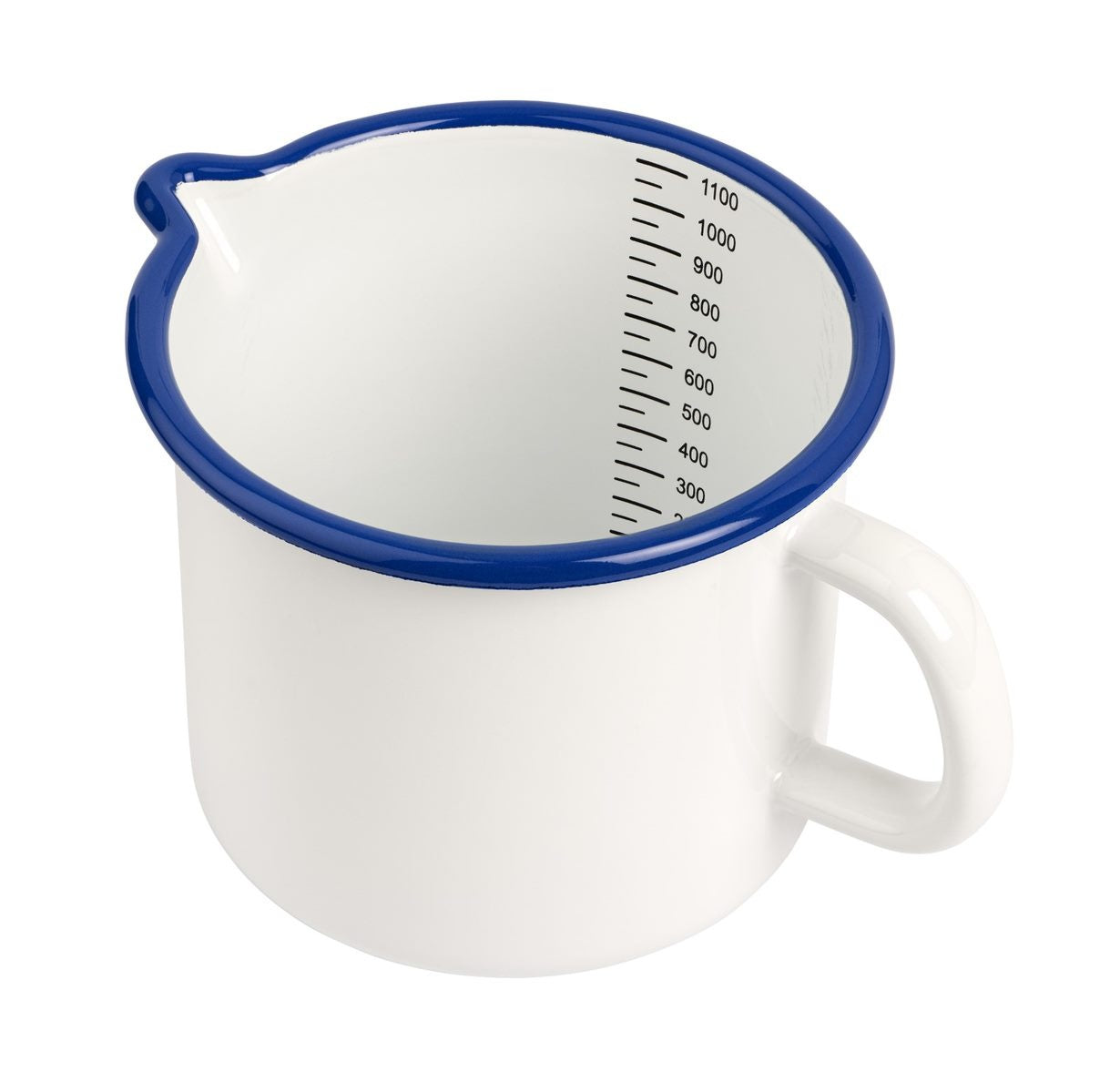 Vaso medidor esmaltado 1l