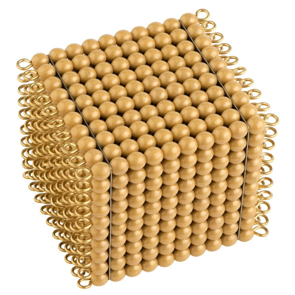 1000 perle d'oro cubo