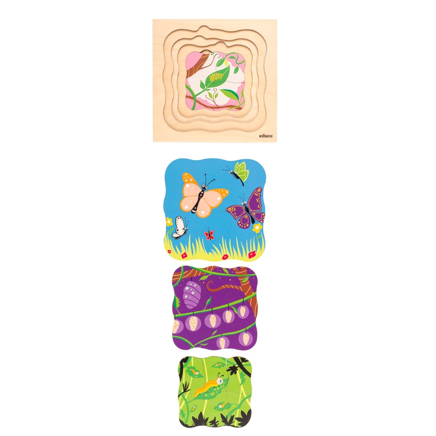 Puzzle in evoluzione - Farfalla
