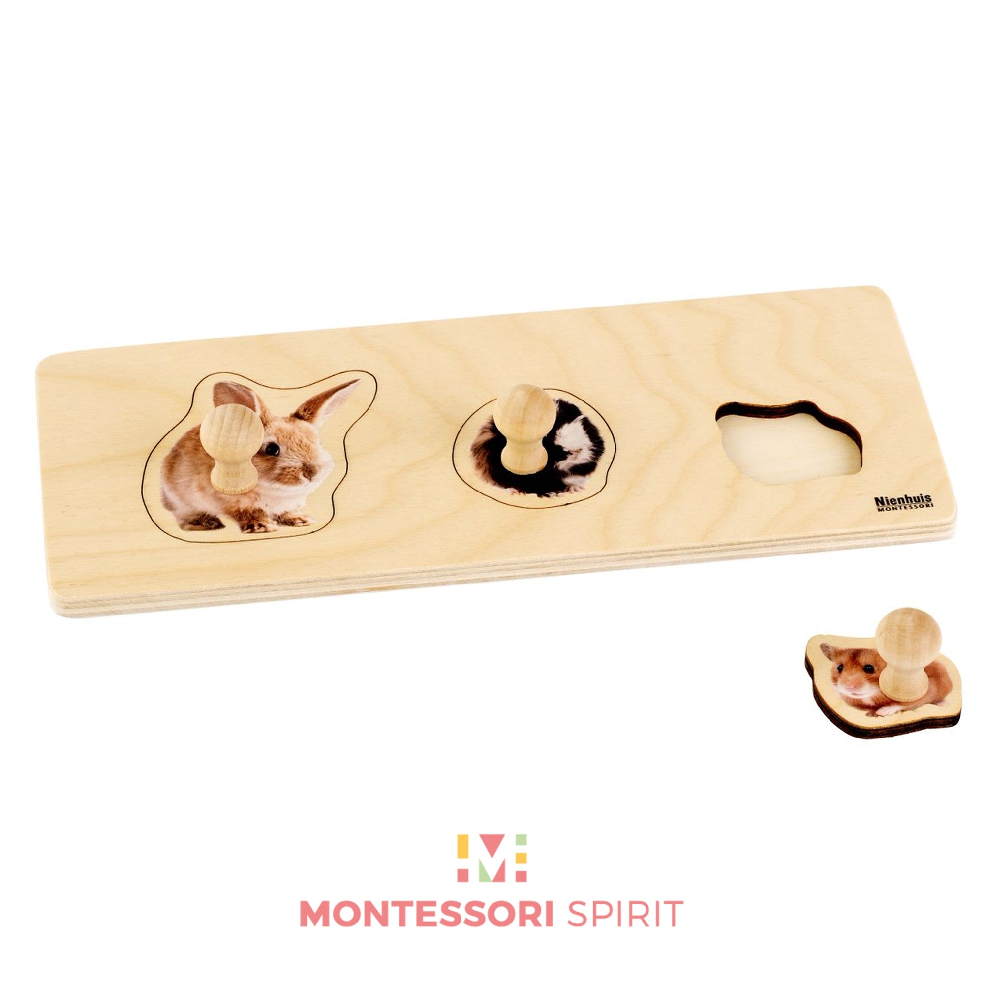 Puzzle per bambini: 3 roditori